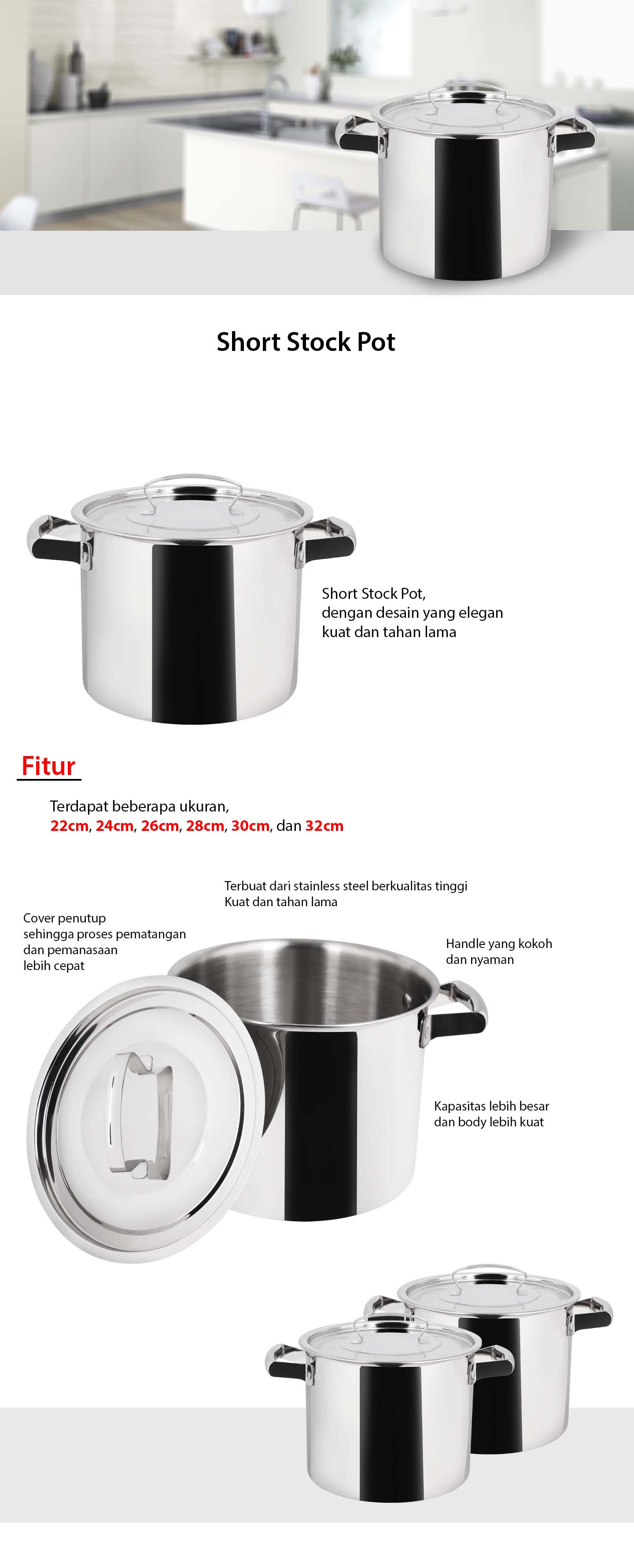 Short Stock Pot